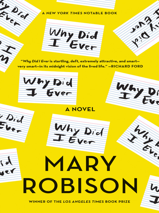 Cover image for Why Did I Ever